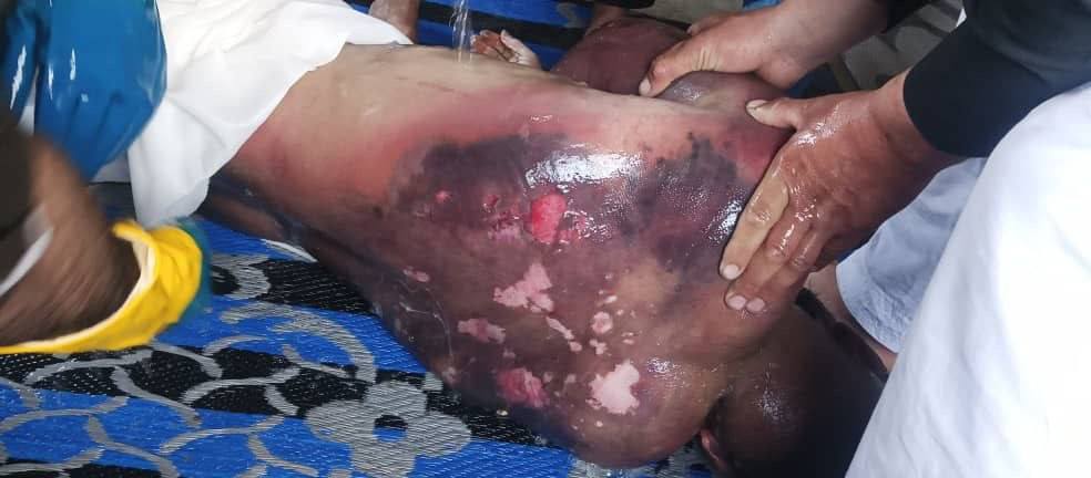 هذا نتاج العدل والنصر والجهاد يا أهل الشام .. !!!؟ تصفيته الشاب “خالد العيادة” (من بلدة الهرموشية بريف ديرالزور الغربي)