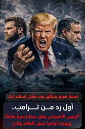 زلزال مضيق هرمز السياسي و  إعلان ترامب عن فرض حصار شامل على مضيق هرمز