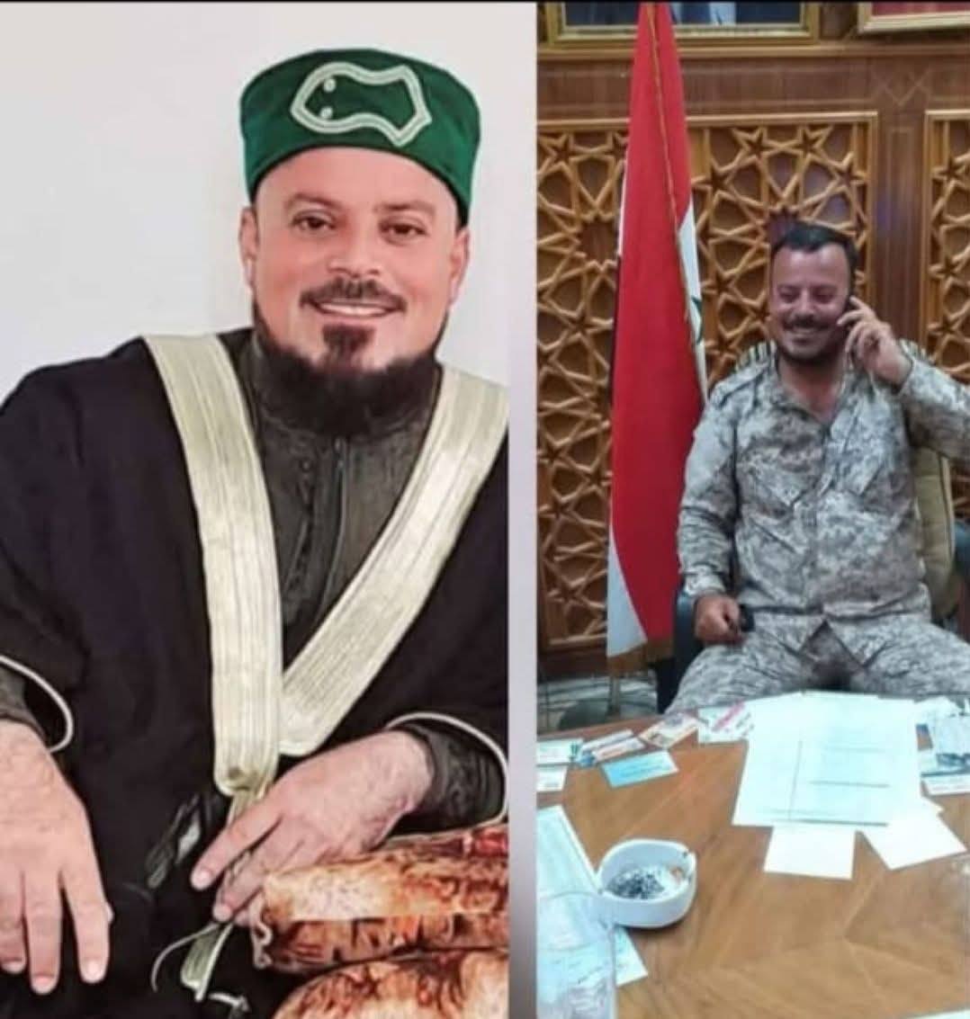 عن أي عدالة ومحاسبة مجرمين تتكلمون؟ الخنزير عدو الله و قائد مجموعة مع الروس وقاتل بريف حماة .. اليوم أمام في المسجد الأموي